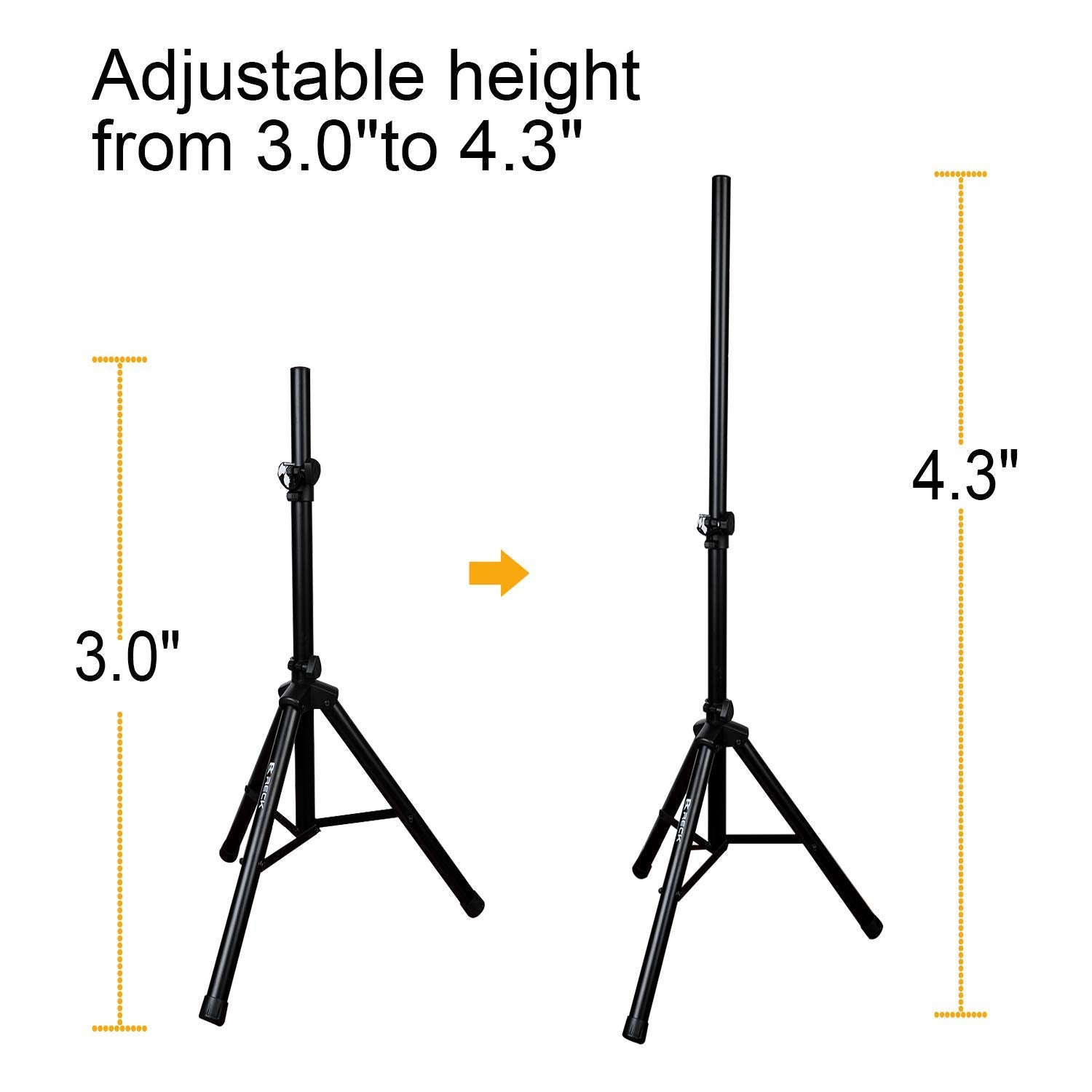 RECK DC 12 Portable 12-Inch 1000 Watts 2-Way Powered Dj/PA Speaker System Combo Set with Bluetooth/USB/SD Card Reader/FM Radio/R